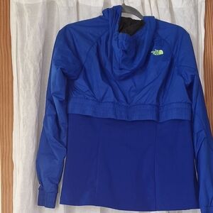 S Small The North Face Womens Sanctuary Jacket Blue Running Workout Gym Gorpcore